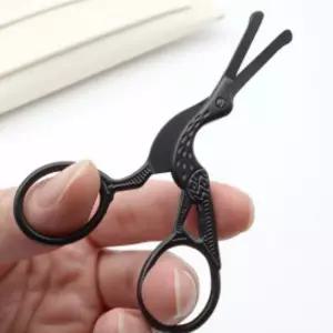 코털정리 스테인리스 미용 가위 눈썹 귀털 정리용