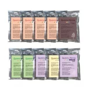 퀸즈헤나 칼라 10개셋트 염색약 queens henna color