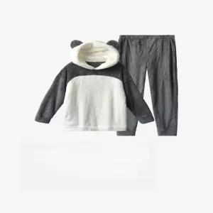 동물후디 세트 극세사 동물 수면 잠옷 파자마