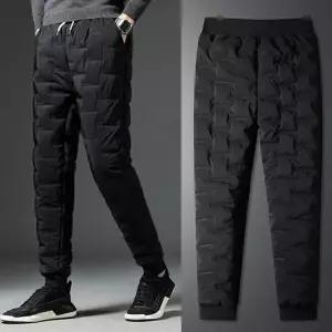 겨울 패딩 바지 냉동 창고 방한 바지 조거