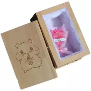 햄스터유골함 우드 나무 관짝 햄스터 반려동물