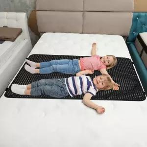 침대용 접지 매트 수면 개선을 위한 매트리스 패드 커버 15피트 코드가 있는 발용 매트(27 x78 )