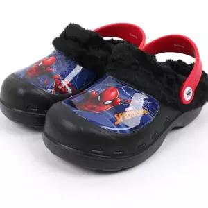 (다올)스파이더맨 아동 방한 털신 슬리퍼 겨울샌들