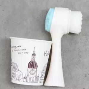 (다올)세안브러쉬 블루 해면 거품브러쉬 양면 클렌징솔