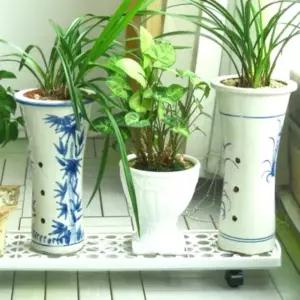 정리대 선반 모던 1단 화분 진열대 인테리어 이동식