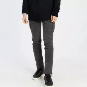 남성 카고 팬츠 스키니 슬림 포켓 바지