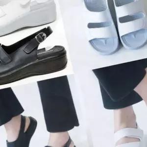 장시간 서서일함 발바닥통증 완화 투반도 간호화 간호사 신발 샌들 병원 근무화 유니폼