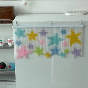 비즈발 만들기 키트 문발 차트x비딩 걸이 장식 디자인 감성 구슬커튼 발코니 10종 KIT