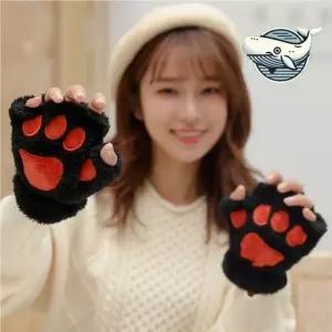 귀여운 고양이 모양 손발 시리얼 핸드워머 겨울 tvo8+1Okm