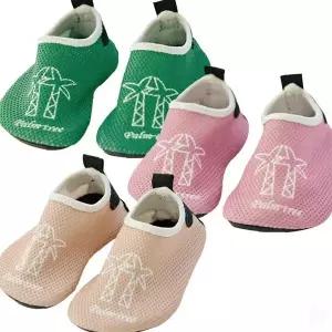 유아 물놀이 신발 야자수 프린팅 논슬립 아쿠아슈즈 여름 해변 수영장 실내외 겸용