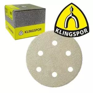 사포 클링스포 원형페파 목공용 PS33 125mm GLS12 100매