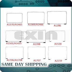 LCD 스크린 고무 링 미들 프레임 베젤 맥북 호환 A1370 A1369 A1466 A1502 A1534 A2159 A2141