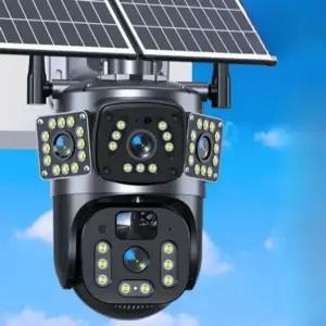 실외 cctv 듀얼 농막 농장 태양광 4g 야외 감시 무선 와이파이 유심