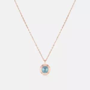 [롯데백화점]메트로시티 [탄생석] 3월 코르테 스털링 실버 로즈 목걸이 A241SN1203RPE