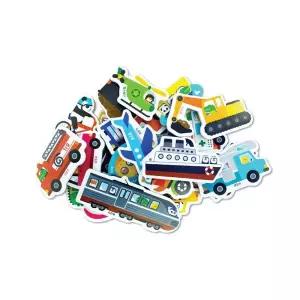 [노리터보드]한조각 자석퍼즐(탈것)