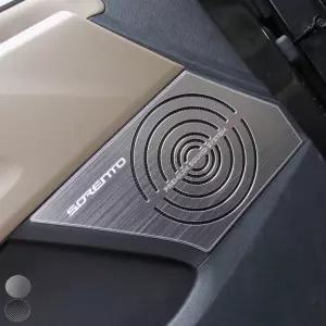 기아 쏘렌토 도어스피커 1열 2열 코렐 일반 알루미늄 커버 몰딩 MQ4 전기 후