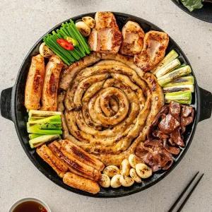 고기중독 곱이좋은 소곱창 모둠 한판 760g (곱창/대창/막창/염통/참소스4개)