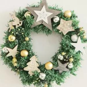 벽트리장식 포인트리스 내츄럴 크리스마스 트리 소품 데코 장식