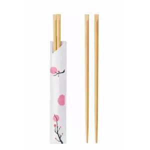 갤러리아 krm (벚꽃) 일식·한식 도시락용 고급형 젓가락 반포장 24cm 50개