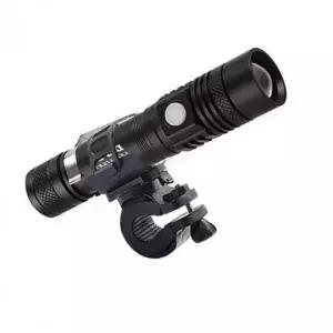 LED 자전거 전조등 후레쉬 라이트 충전식 T6