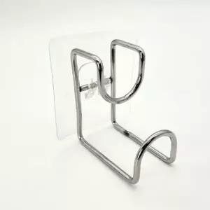 ( )스테인리스 무타공 접착 후크 고리 벽걸이 소품 모자 가방 주방 욕실 걸이_24503229