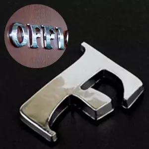 차량꾸미기 입체 문자 스카시 알파벳 F 대문자 이니셜 은색 영문 VGm7+4vKX