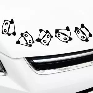 희망L 때굴때굴판다 차량용스티커 / 초보운전 자동차 초보운전 자동차 셀프