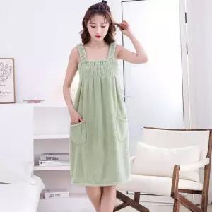 여성 밴딩 스커트 샤워가운 원피스가운 골프목용가운 DZu7+3seb