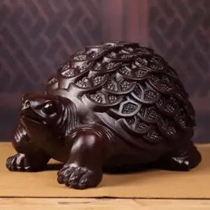 인테리어 나무 거북이상 장식용 거북이 모형 소품