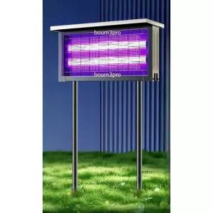 모기 퇴치기 업소용 진동 2관 태양광 벌레 날파리