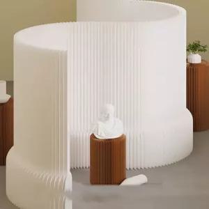 경량 칸막이 친환경 이동식 공간분리 종이 파티션 가벽