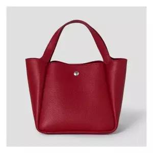 [매장정품] [빈폴] 페블 사각 토트백 - 레드 BE62D3M066