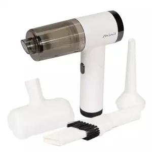 에어건 무선 청소기 차량용 헤파 필터 블로우 신일 HW 03 KP 화이트 핸디