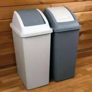 [생활] 시크 디자인 생활용 쓰레기통