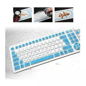 휴대용 노트북 실리콘 롤 키보드 무소음 접는 USB