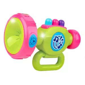 버튼터치 경쾌한 멜로디 트럼펫 장난감 EQ 장난감나팔 교육완구 어린이집악기 추천 가성비