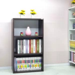 드림퍼니처 심플1036 깊이30cm A4화일 3단 책장 4단 공간박스 틈새장 다용도 수납장 피규어 진열장 장식장 소품장