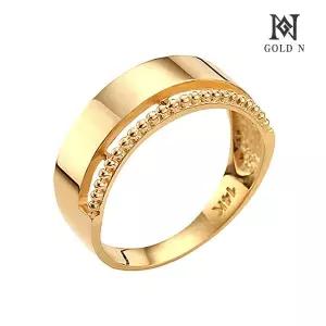 [골드앤] 14K 델리카 中 반지 YG