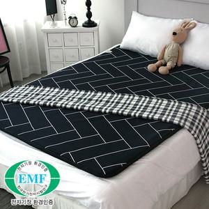 한일의료기 전기매트 EMF 전자파차단 두꺼운 전기요 온열매트 침대 캠핑 싱글 더블 1인용