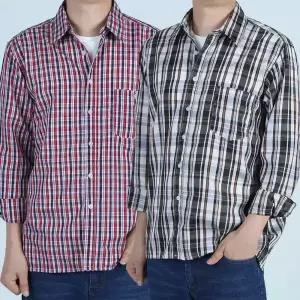 봄 여름 가을 작업남방 난방 작업복 작업용 일복 막복 면 워크 셔츠 빅사이즈 상의 셔켓 정비 시원한 카라티셔츠 긴팔