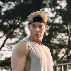 [2Pack] 국산 헤어밴드 남자 스포츠 추신수 머리띠 운동 헬스 땀 흘림방지 여자 넓은 밴드