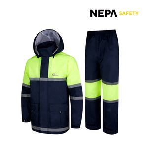 네파 Safety 우의 투피스 우비 비옷 상하의세트