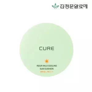 [김정문알로에] 큐어 아쿠아 마일드 쿨링 선쿠션 25g 시즌3