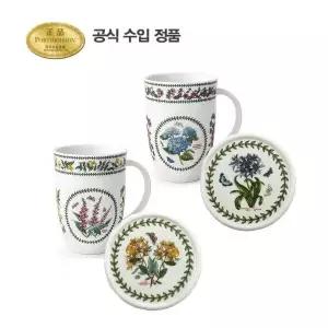 [롯데백화점]포트메리온 NVR컨템포러리 머그2p+머그뚜껑/받침(대)2p(D세트)