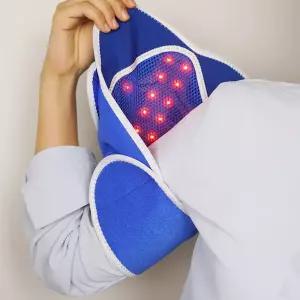 시리어스 근적외선 LED 어깨 마사지기 찜질기 보호대