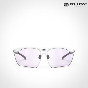 루디 매그너스 화이트 글로스 퍼플미러+변색 SP757569-0000 스포츠 고글 선글라스