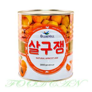 진산 블루힐 살구잼 3000g 3kg