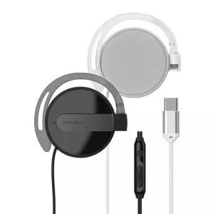 아이리버 이어폰 IEH-10C 유선 C타입 클립형이어폰 귀걸이헤드폰 게이밍 러닝 운동