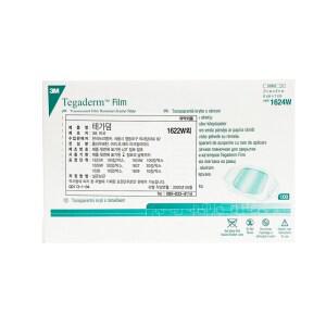 3M 쓰리엠 반창고 테가덤 필름 1624W 6cmX7cm 100매 1팩