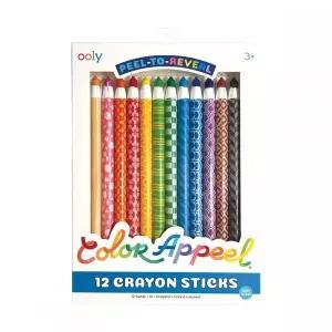 울리OOLY 칼라 어필 종이말이 축지식 색연필 12색